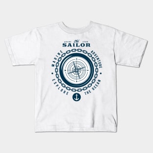 nautical t-shirt Kids T-Shirt